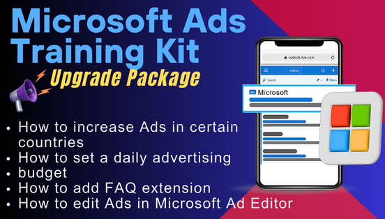 Microsoft Ads Training Kit Upgrade Package